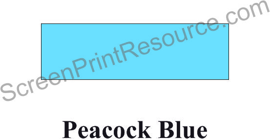 FDC 108 Peacock Blue 15" Sign Vinyl